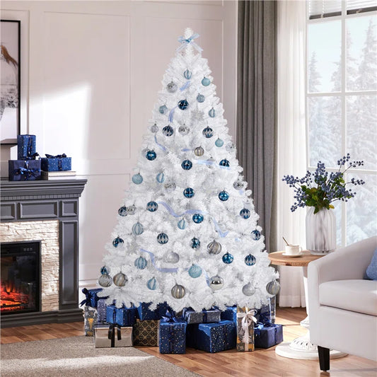 Elegant Cashmere Christmas Tree -  Lifelike, Easy Setup, and Customizable for Any Holiday Space